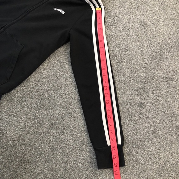 Adidas Full Zip up Black Women’s Hoodie - Picture 13 of 14